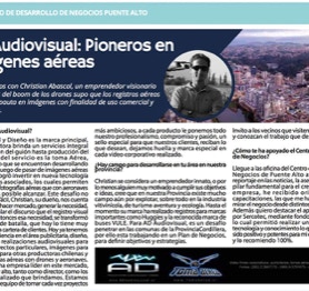 Pioneros en Tomas aéreas con drones y aeronaves radiocontroladas en Chile